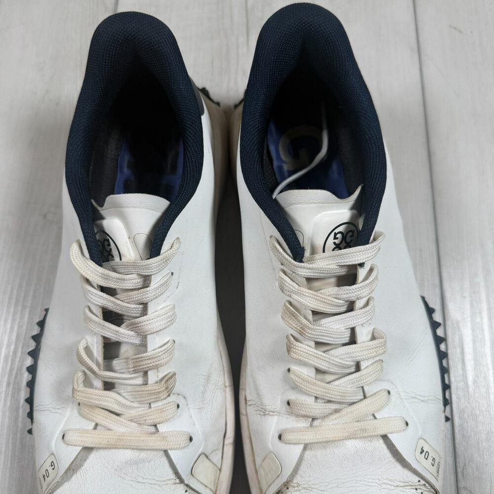 G/FORE G.112 Spikeless Golf Shoes Navy White Men's 10 Sneakers Preppy - Picture 4 of 9